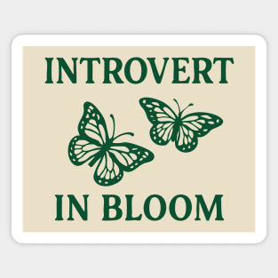 Introvert in Bloom Magnet